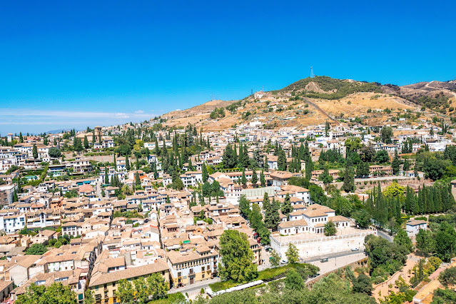 Imagen del Albayzín y el Sacromonte