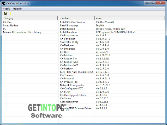 Omron-CX-One-Latest-Version-v.4.4.0-Software-Free-Download