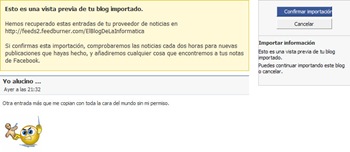 Enlazar Facebook con nuestro blog