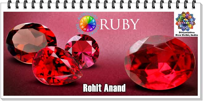 Ruby Gemstone Benefits Manikya Uses Price Wearing Ruby Ring Zodiac Birthstones Rashi Ratna By Rohit Anand New Delhi India