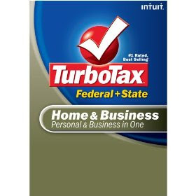 Intuit Turbo Tax Home & Business Federal + State, eFile 2008