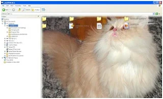 Membuat gambar pribadi menjadi background windows explorer