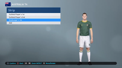 PES 2019 PS4 Classic Option File FIFA World Cup 1974 by Zsolt72