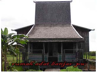 Keberagaman dan keunikan rumah adat di Indonesia yang terkenal di mata dunia,Rumah Adat Banjar Kalimantan Selatan