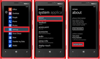 Cara Mudah Melakukan Soft Reset Dan Hard Reset Nokia Lumia