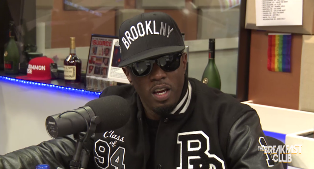 PUFF DADDY ON THE BREAKFAST CLUB