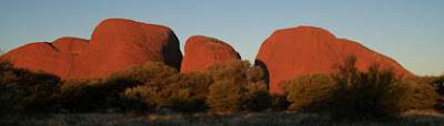 Kata Tjuta at sunset