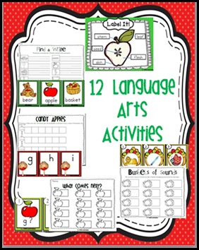 Language Arts Activity Pic