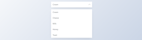 Pure CSS select box