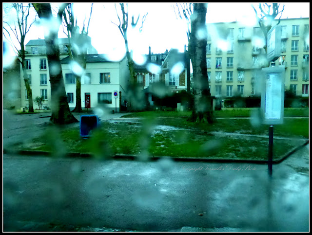 Rainy day in Versailles