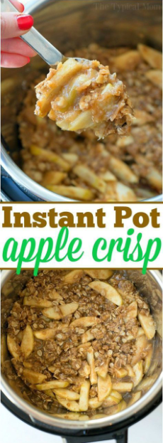 Instant Pot Apple Crisp