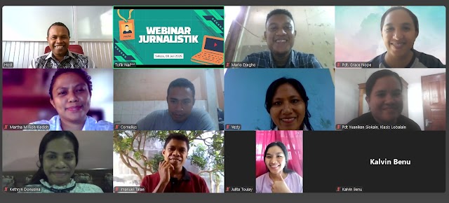 Dukung Penguatan Informasi, Sinode GMIT Gelar Webminar Jurnalistik