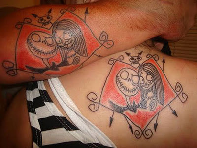beautiful Couples Tattoos Designs 2012