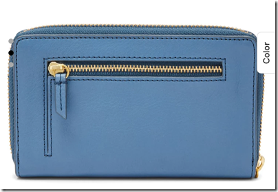 Fossil Emma RFID smartphone wristlet