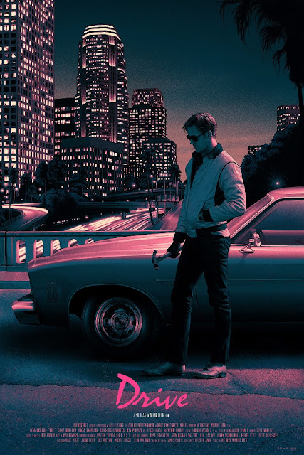 Drive Movie Poster Screen Print by Rory Kurtz x Mondo