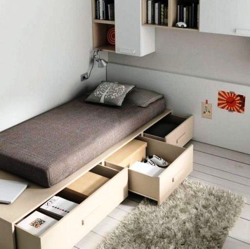 31 desain  interior kamar  tidur  sempit ukuran  2x3  