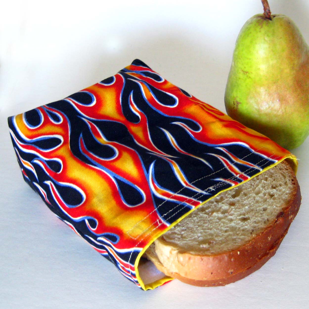 Gusseted Cloth Sandwich Snack Bag Tutorial