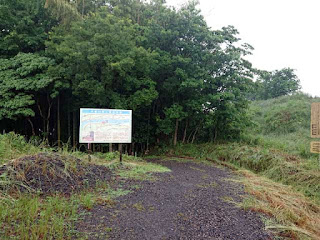 木曽川流し場遊歩道 入口