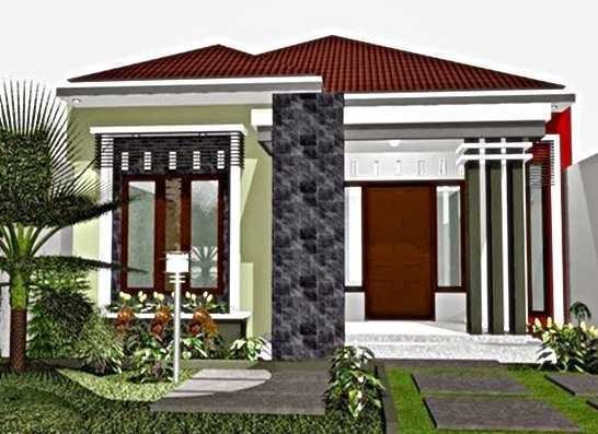  Model  Desain Rumah  Minimalis  Terbaru  Tampak Depan  Model  