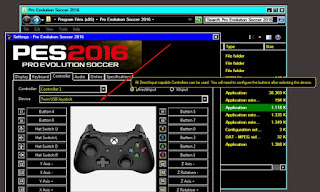 Cara Setting Stick Controller Pada Game PES 2016 PC Yang Tidak Terbaca