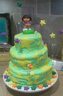 Dora Birthday Cake Toppers