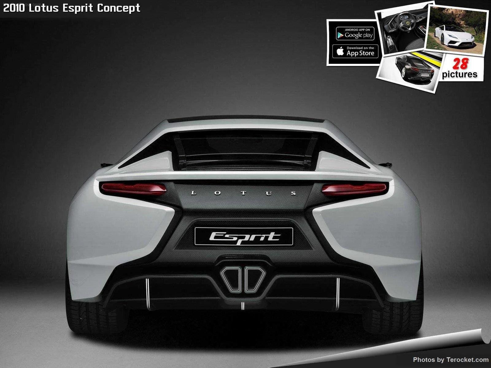 Hình ảnh siêu xe Lotus Esprit Concept 2010 & nội ngoại thất