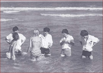 Beatles, Fab Four, Swimming, Miami Beach