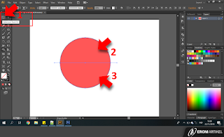 Cara Memotong Bentuk (Shape) di Adobe Ilustrator step 6