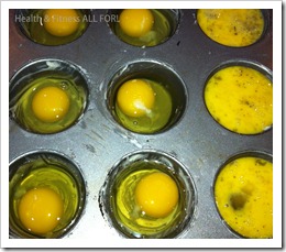 egg cupcakes