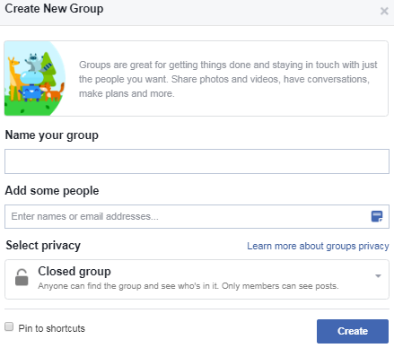 facebook group for business,How to create facebook group