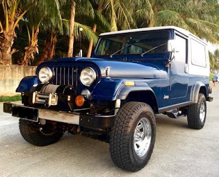 Blue Cj8 Overlander Wrangler  Year 1983