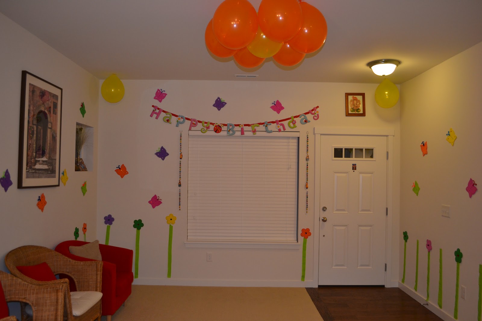 Birthday Decorations At Home Ideas