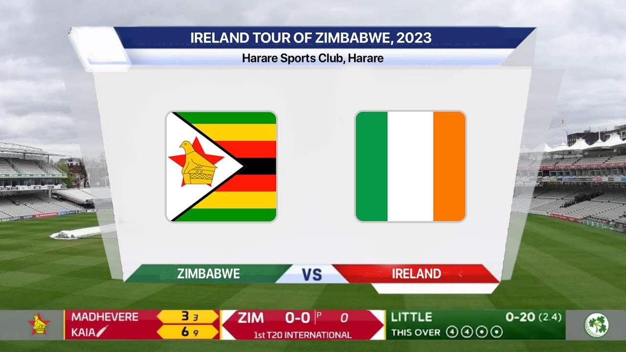 Zimbabwe vs Ireland 1st T20 Match Live Streaming Details: When and where to watch Zim vs Ireland 1st T20 match online and on TV