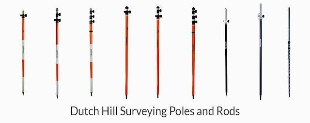Surveying Poles and Rods