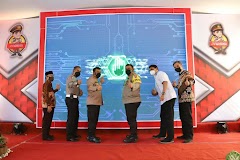 Launching Program QRIS Cashles, Kapolres Magelang: Terobosan Kreatif, Produktif dan Aman Covid
