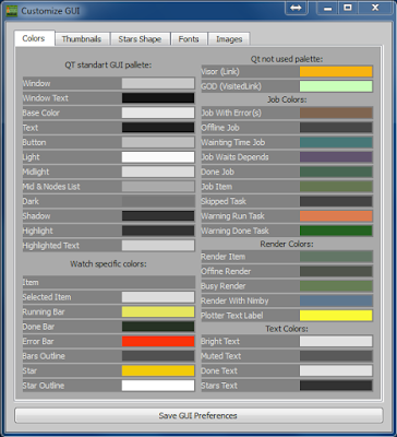 Customize GUI