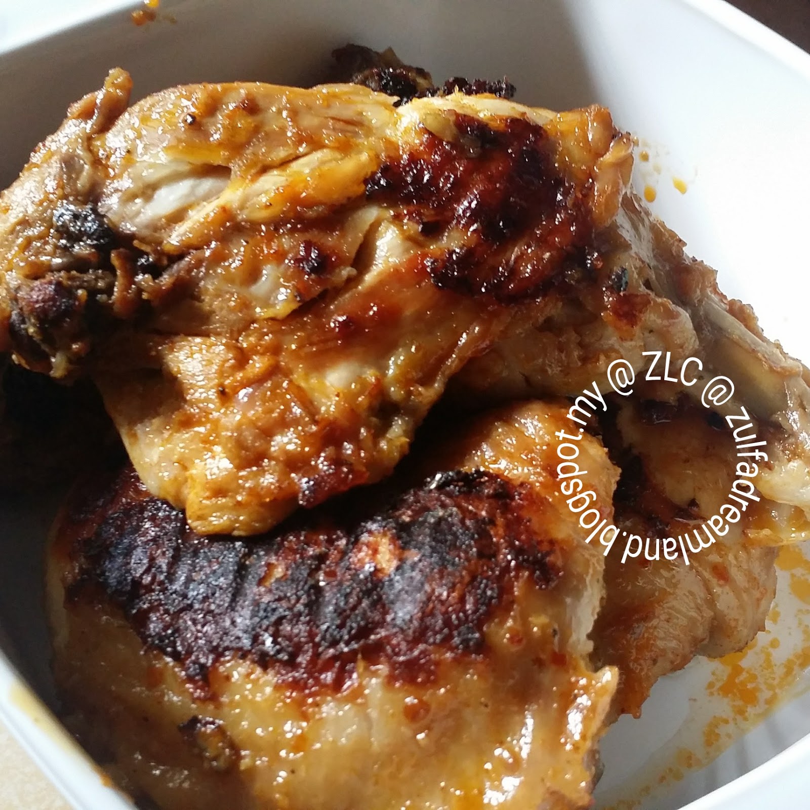 ZULFAZA LOVES COOKING: Ayam panggang ala nandos