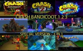 Download Game Crash Bandicoot 1 2 3 PS1