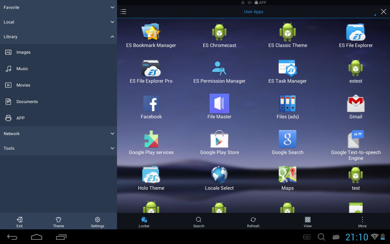 Download ES File Explorer/Manager PRO v 1.0.6 APK 