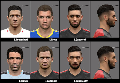 PES 2016 Facepack 5 by A.Mussoullini