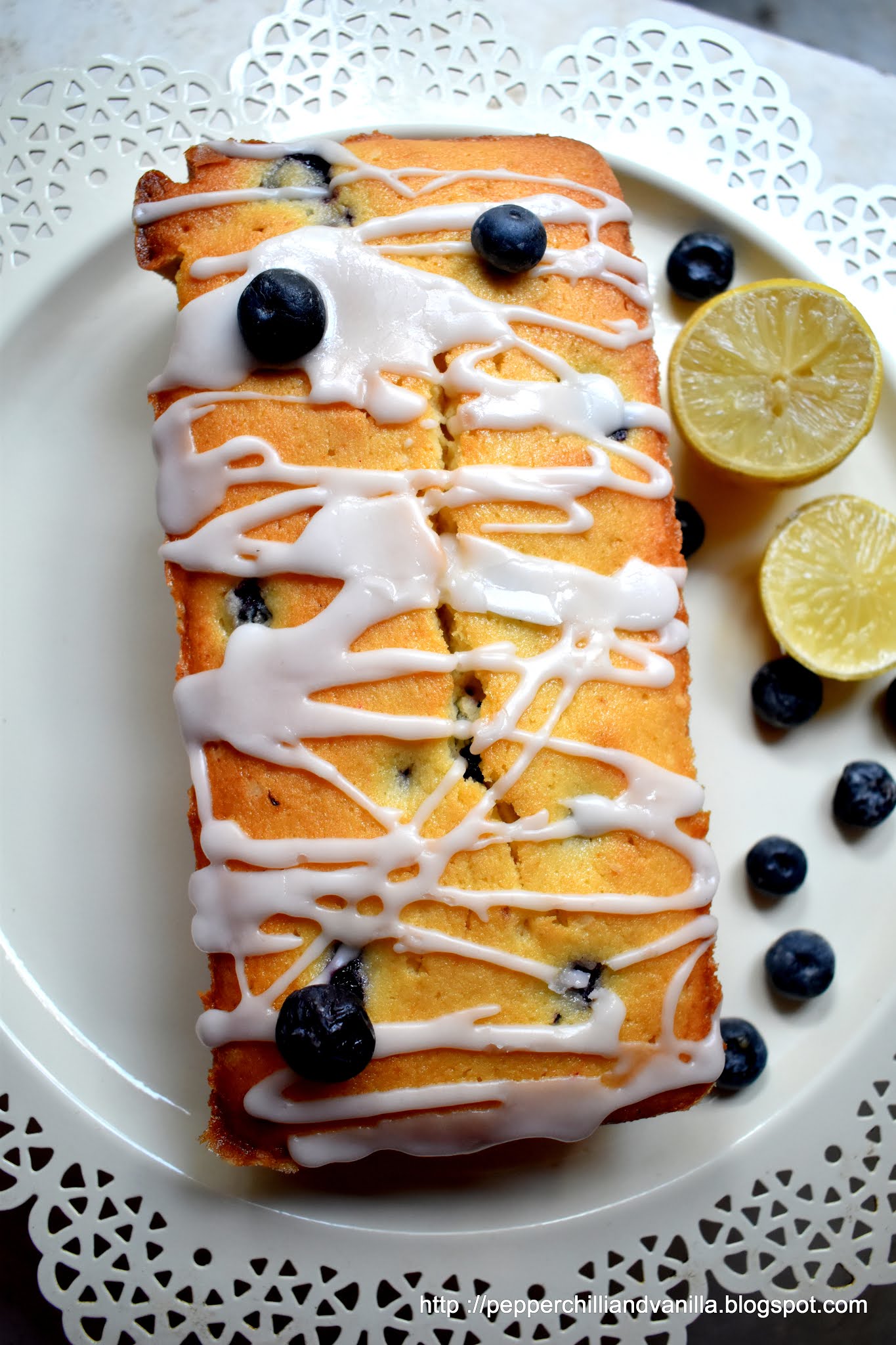 lemon blueberry loaf cake