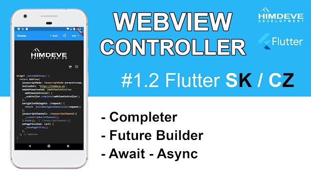 flutter webview controller