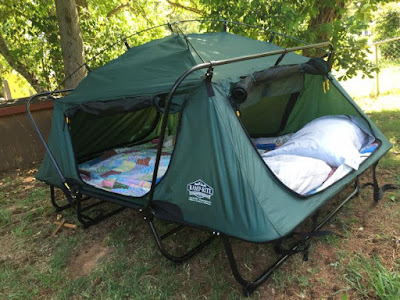 Kamp-Rite Double Tent Cot, Provide Outdoor Comfort And Protection From Insects, Rocks And Dampness