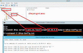 Windows: DHCP cambiar máscara ámbito