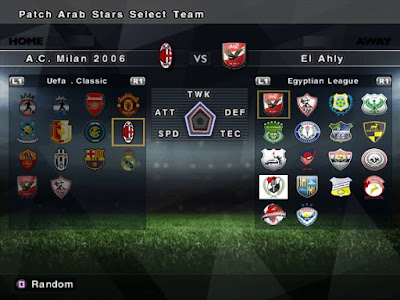 PES 6 Patch Arab Stars 2017 Season 2017/2018