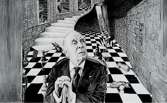 la biblioteca personal de Jorge Luis Borges