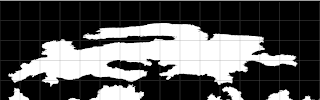 Feorad Isle, Calidar's northernmost land, Equirectangular Projection