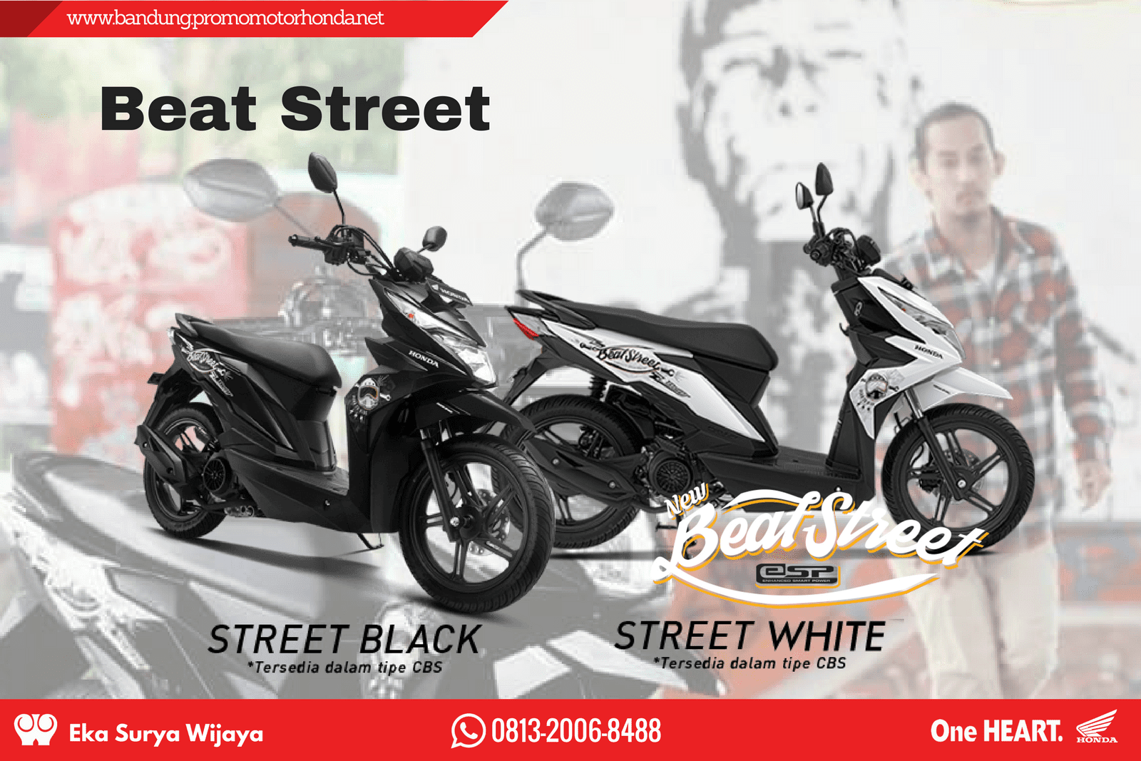  Harga  kredit motor  Honda  New Beat  Street  terbaru wilayah 