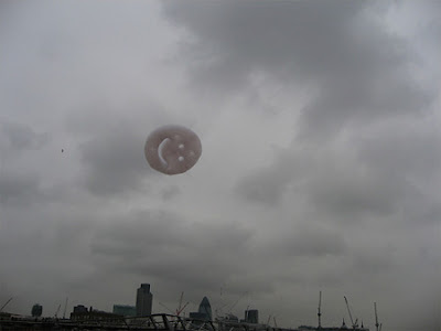 Happy Clouds Over London by Stuart Semple Seen On www.coolpicturegallery.net