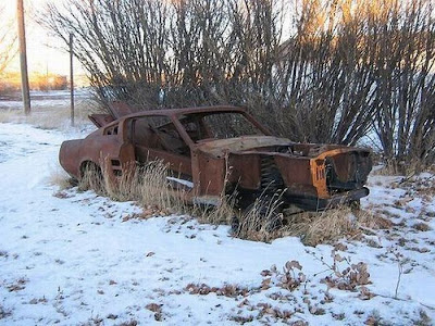 abandoned cars